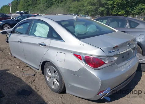 2014 Hyundai Sonata Hybrid from USA, damaged, VIN KMHEC4A46EA115298